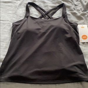Lucy Fitness Fix Tank padded w/ pocket on back